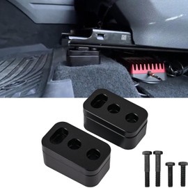 OICCTBF 2Pcs Upgraded Front Seat Spacers,Driver or Passenger Adjustable Rear of Front Block Seat Recline Lift Kit Seat Risers Lifting Set Replacement for Toyota Tundra 2022-2025