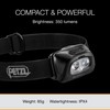 Petzl Tactikka + E089EA00 Headlamp, Black, Single