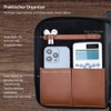 HANS/SON Business Organiser - Elegant Genuine Leather Case with 2