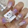 Heart Chocolat Nail Tips - Lipstick / 하트쇼콜라 네일팁 -