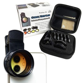 Coral View Lens Professional Photography 10 in 1 Kit 2inch Large Reef Lenses