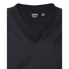 Akwa Made in USA Men's Microfiber Water Repellent V-Neck Pullover Vest