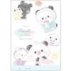 Kamio Japan 184831 Mochi Mochi Panda B5 Contact Notes, Baby