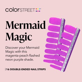 Color Street Mermaid Magic Nail Strips