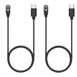 Vancle 2 Pack Charger Compatible with Aftershokz Shokz Charging Cable, USB C Magnetic Charger Cord Compatible for Aeropex AS810, AS800, OpenRun Pro/Mini, OpenComm Bone Conduction Headphones