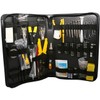 100 Piece Computer Technician Tool Kit for Repairing, Wiring, Cleaning,
