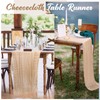 Shimeyao 24 Pcs Gauze Table Runner Bulk, 120 Inch Cheesecloth