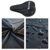 CTForest Pack of 2 Black Saddle Protectors Waterproof Bicycle Bicycle