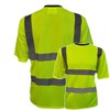 Yellow Hi Vis T-Shirt Reflective Safety Tee Shirt, Conforms to