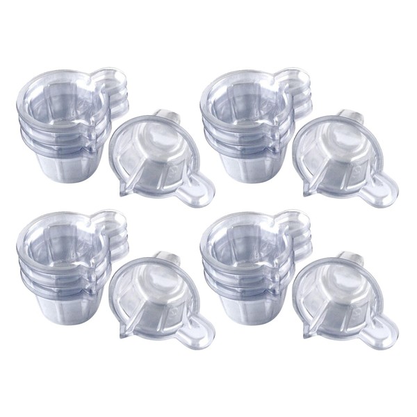 Almencla 100pcs 40ML Disposable Cups for Epoxy Tools, Epoxy Mixing