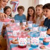 50 PCS Sweet Sassy and Seven Birthday Plastic Cups,12 OZ