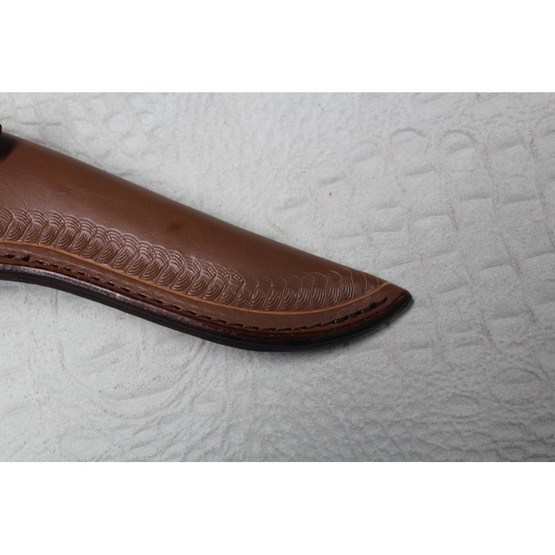 CARL THOMAS LEATHERS. Custom Leather Knife Sheath Made to Fits