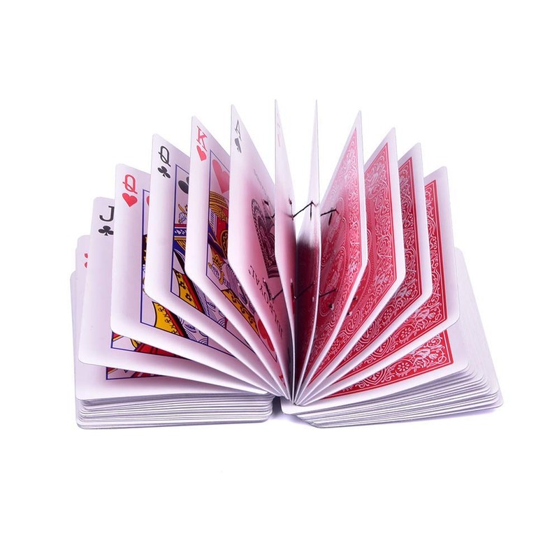 Doowops Electric Deck/Card Spring Playing Cards, Full Deck, Waterfall Playing