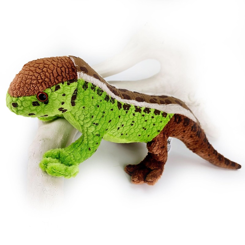 Lizard Cuddly Toy Lizard Fence Lizard Green 37 cm Plush