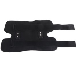 Adjustable Knee Brace Pad Support Leg Protector Compression Sleeves Safety Strap (L)