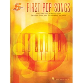 First Pop Songs: Noten, Sammelband für Klavier (Five Finger Piano): Five Finger Piano Songbook