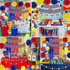 Paw Birthday Decorations, Dog Paw Birthday Party Supplies, Banner, Balloons,