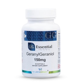 WELLNESS EXTRACT GG Essential Annatto Derived Dietary Supplement for Statin Users, Pack of 60 Softgels Capsules 150mg