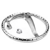 Stainless Steel Boat Steering Wheel 3 Spoke 13-1/2" Dia, with