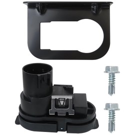 lingsee Rear Bumper Trailer Tow Hitch Wiring Connector Adapter Plug 7 Pin 4 Pin w/Bracket Fits for Ford for Lincoln Models # 9U5Z-14489-MAA, 9U5Z14489MAA