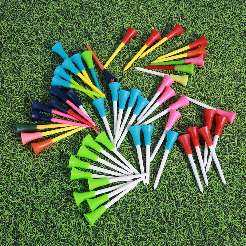 Alomejor Tees de , 50 Piezas de 83 Mm tee