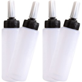 Beavorty 4Pcs Applicator Bottle Hair Color Squeeze Bottle Hair Cleaning Washing Bottle Color Applicator Bottle for Home Salon 150ml