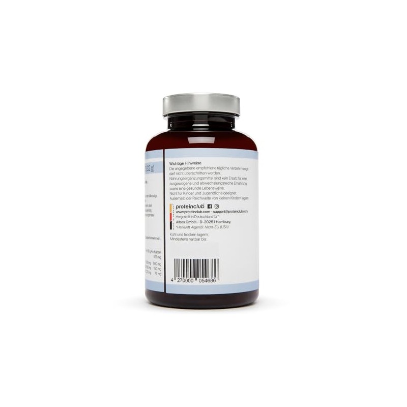 proteinclub Vegan Omega 3 Capsules | DHA & EPA Omega