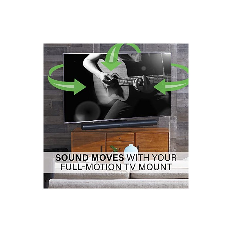 Sanus Extendable Soundbar TV Mount Designed for Sonos Arc