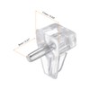 HARFINGTON 20pcs Shelf Support Peg 5mm/0.2" Steel Bracket Pegs with