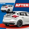 KUAFU Roof Spoiler Compatible with 2012-2018 Ford Focus Hatchback Models
