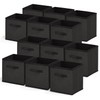 Nestl Foldable Storage Bins - 12 Cube Organizer With Handles