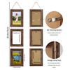 ccdcc 4x6 Collage Picture Frames Set of 2, Rustic Wooden