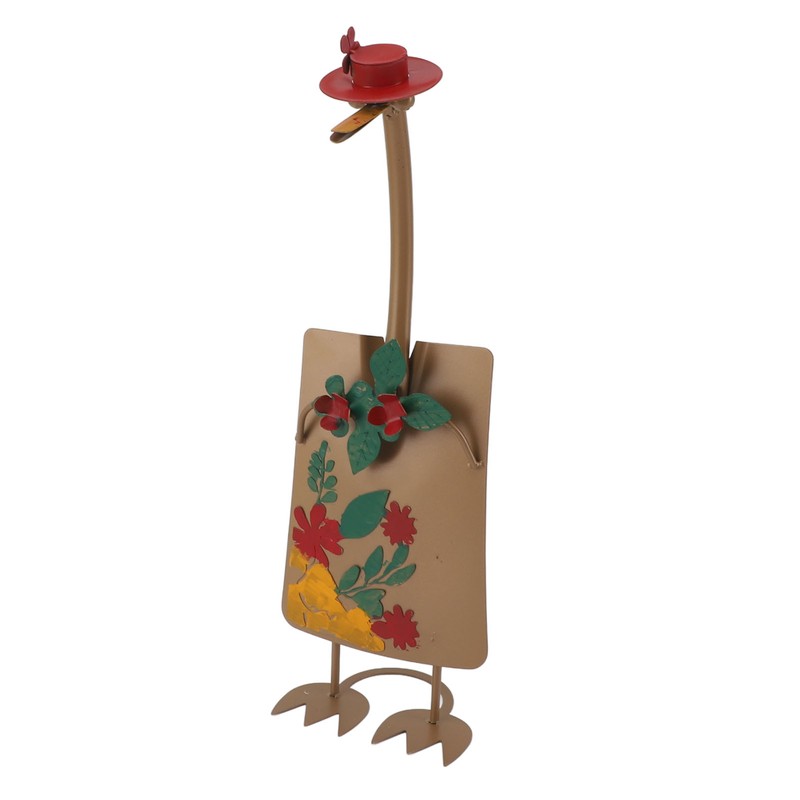 Couple Duck Shovels Ornaments Iron Art Exquisite Hand Painted Fun