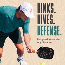 Drift Reach Pickleball Paddle – Made in USA – Elongated 16mm Pickleball Paddle – BioFLX+ Technology for Control + Spin – USAPA Approval Pending