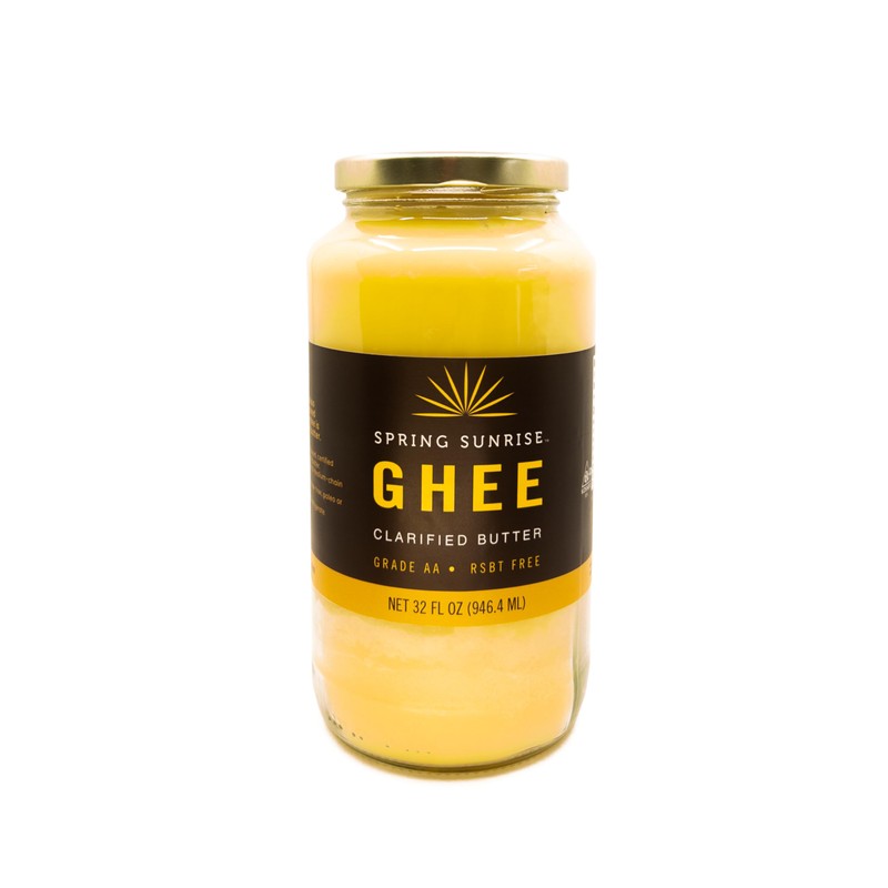 Spring Sunrise Classic Ghee 32 oz - Clarified Butter, Pasture