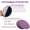 3 Inch 3000 Grit Wet Dry Sandpaper, 50pcs Sanding Disc,