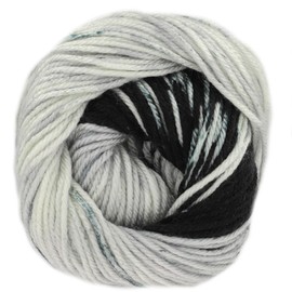King Cole Fjord DK Knitting Wool Acrylic Self Pattern Fairisle Yarn 1 x 100g (Lista - 4924)