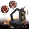 Sturdy Stainless Steel Barbecue Oven Cleansing Brush 3 in 1