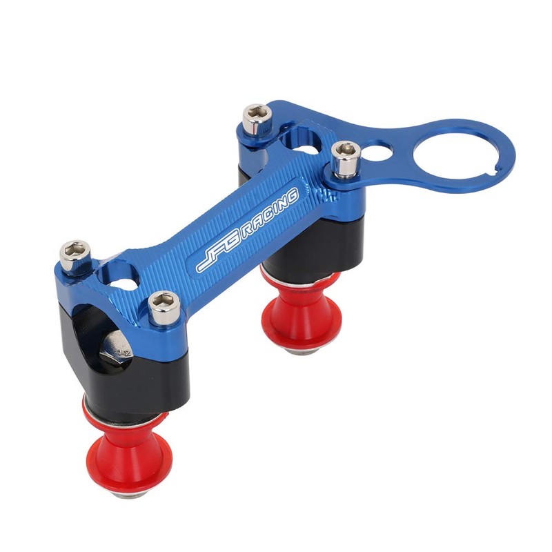 USTPO Motorcycle Handlebar Risers 1 1/8" Handlebar Mount Clamp for