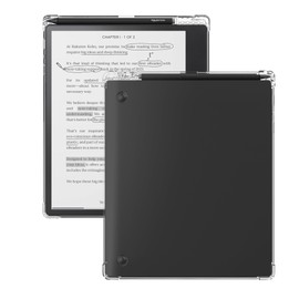 LaoShuSheng Clear Case for 10.3" Kobo Elipsa 2E (2023 Released) and Kobo Elipsa (2021 Released) - Slim Lightweight TPU Transparent Flexible Soft Back Shell Cover with Pen Holder (Clear)