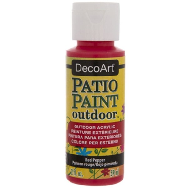 DecoArt Acrylic Paint for Arts and Crafts, Red Pepper, One