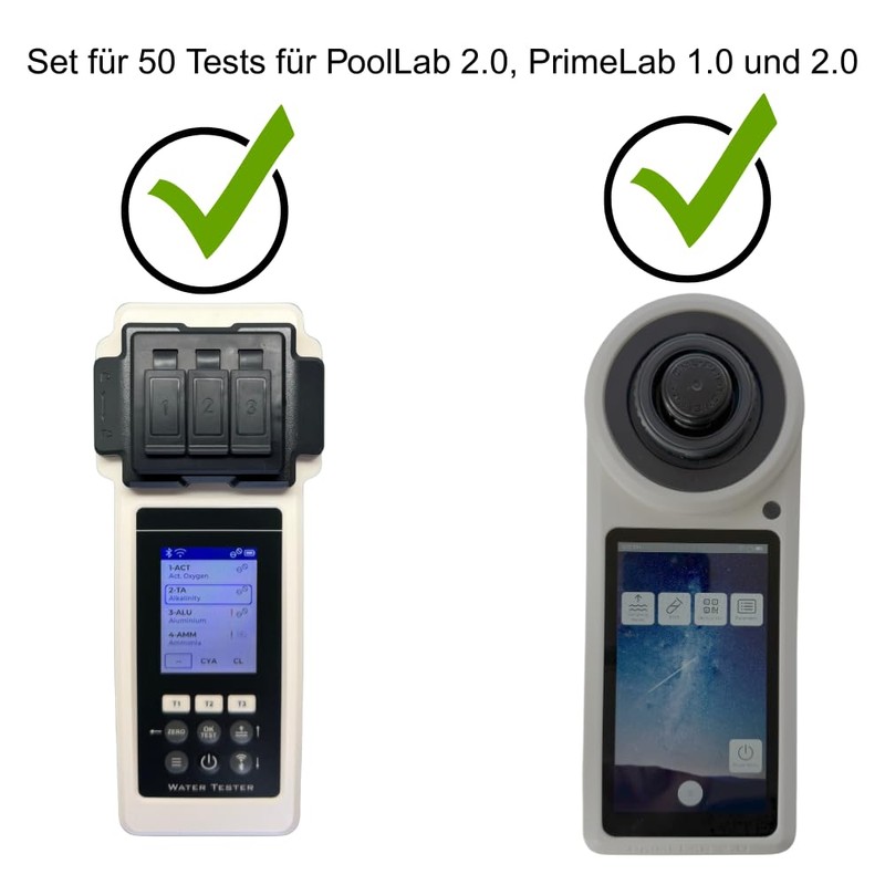 Water Test Reagents for PoolLab 1.0 & 2.0 - Precise
