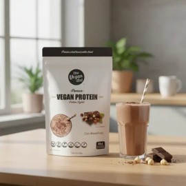 Proteina Vegana Sabor Cacao Avellana, Vegan Protein 525g                                                                                              
