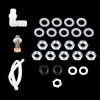 CNRAQR Complete Aluminum Battery Box Relocation Kit Universal Billet Race