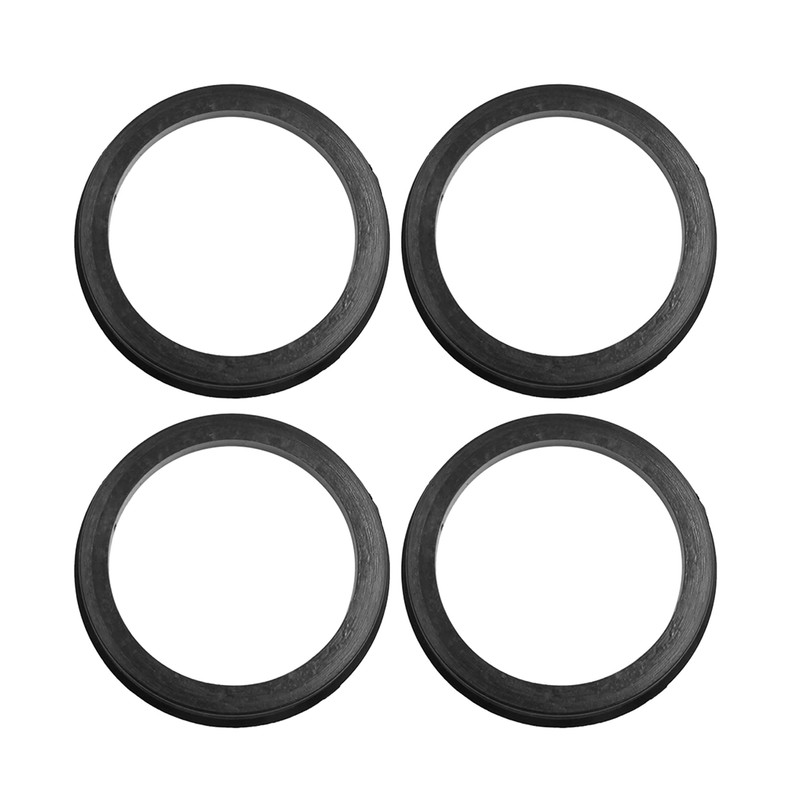 sourcing map 4 Pieces Centring Rings Plastic Centring Rings Rims