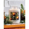 Village Candle Winter Clementine Large Apothecary Jar, Scented Candle, 21.25