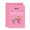 Central 23 Bestfriend Card - Bestie Birthday Card For Women