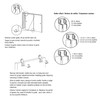 Prime-Line N 6514 1-1/8 in. Back Position Top-Hung Bypass Closet