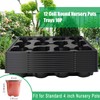 RooTrimmer 12 Cell Round Nursery Pots Trays Thickened Durable Seedling