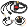 M MATI Handlebar Key Starter Relay Switch Kit for Honda